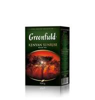 Чай  Greenfield Kenyan Sunrise черный листовой, 100г 0487-14