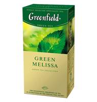 Чай Greenfield Green Melissa зеленый, 25 пак/уп