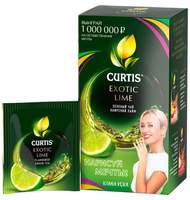 Чай Curtis Exotic Lime зеленый, 25сашет