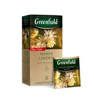 Чай Greenfield White Linden черный с добавками, 25пак 1750-10