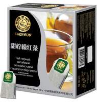Чай Shennun черный с ароматом бергамота, 100пак 1903