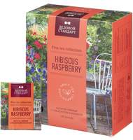 Чай Деловой Стандарт чайный напиток Hibiscus and raspberry 100 пакx2гр