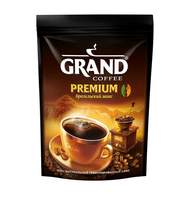 Кофе Grand Premium  по-бразильски  гранулированный, пакет 200 г.