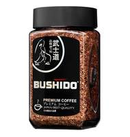 Кофе BUSHIDO Black Katana растворимый,50г стекло