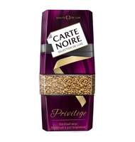 Кофе Carte Noire Privilege натуральный растворимый сублимированный с добавлением молотого,стекло, 95гр