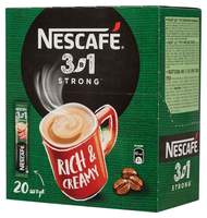 Кофе Nescafe 3 в 1 крепкий растворимый , шоу-бокс, 20штx14,5г