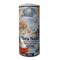 Соль морская Marbelle йодированная, 500гр