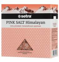 Соль Setra розовая гималайская крупная 500гр