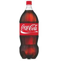 Вода Coca-Cola, 2 л, газированная