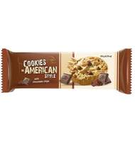 Печенье American Cookies тем.+мол. шоколад 135г