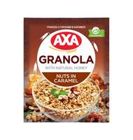 Завтрак Гранола AXA с орехами в карамели, 20штx40г