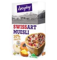 Мюсли Everyday Swiss art muesli с фруктами,  300г