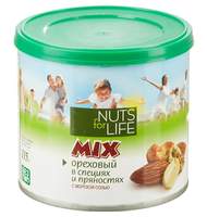 Орехи Микс ореховый Nuts for life,  115г