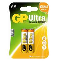 Батарейка GP Ultra AA/LR6/15AU алкалиновая 2шт/блистер