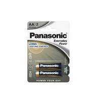 Батарейка щелочная Panasonic LR6 (AA) Everyday Power (Standard) 1.5В бл/2