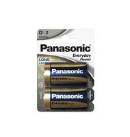 Батарейка щелочная Panasonic LR20 (D) Everyday Power (Standard) 1.5В бл/2