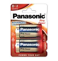 Батарейка щелочная Panasonic LR20 (D) Pro Power (Xtreme) 1.5В бл/2