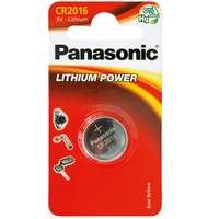 Батарейка литиевая Panasonic CR2016 дисковая 3В бл/1