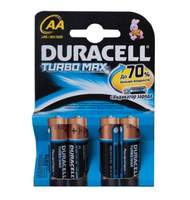 Батарейка DURACELL Turbo Max AA/LR6 алкалин. бл/4