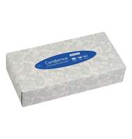 Салфетки косметические OfficeClean, 2-слойные, 20*20см, в картонном боксе, белые, 100шт.