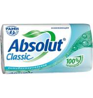 Мыло туалетное Absolut Classic, антибактериальное освежающее, 90г