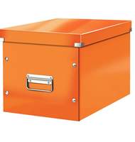 Короб Leitz Click&Store, куб, (L), оранжевый