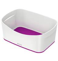 Лоток для хранения MyBox, белый/фиолетовый