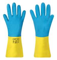 Перчатки неопреновые LAIMA EXPERT НЕОПРЕН, 95гр/пара, химически устойчивые, х/б напыление, L