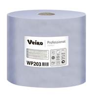 Протирочный материал  Veiro Comfort, цвет синий, 175м, 2-сл.,  8 рул/спайка WP203