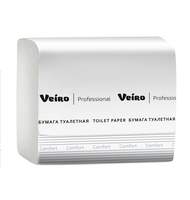 Туалетная бумага V-сложение Veiro Comfort , цвет белый, 250 л/пач, 2-сл.(для диспесеров 1402-0211; 1417-0324) 30 пач/кор TV201