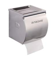 Диспенсер для туалетной бумаги в стандартных рулонах, нержавеющая сталь, зеркальный, Лайма