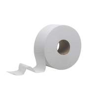 Туалетная бумага в средних рулонах Basic T2, цвет натуральный, 200м, 1-сл., 12 шт/уп
