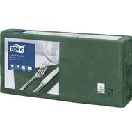 Салфетки бумажные Tork Advanced, 2-слойные 33х33, 200шт/уп, темно-зеленые 477214