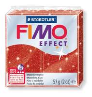 Fimo effect полимерная глина, запекаемая, 57гр цвет красный металлик