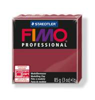 Fimo professional полимерная глина, запекаемая, уп. 85 г, цвет: бордо