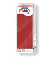 Fimo soft полимерная глина, запекаемая, уп. 350 гр. цвет: рождественский красный