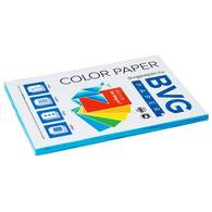Бумага цветная BVG, А4, 80г, 100л/уп, голубая, медиум