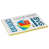 Бумага цветная BVG, А4, 80г, 100л/уп, желтая, медиум
