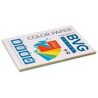 Бумага цветная BVG, А4, 80г, 100л/уп, радуга 5 цветов, медиум