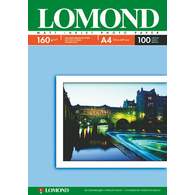 Фотобумага Lomond, А4, 100 л, 160 г/м2, одностор., матовая