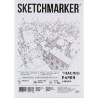 Калька матовая Sketchmarker (А4, плотность 90 г/кв.м, 100 листов) 
