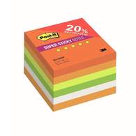 Блок-кубик 3M Post-it Super Sticky 654-6SSRP Огонь 76х76, 6бл х 90л