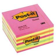 Куб Post-it, 76х76 мм, неоновый розовый, 450 л