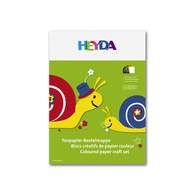 Альбом 25л/25цв Heyda с цветным картоном, 240х340мм, 300г 47725-09