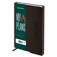 Ежедневник датированный 2026, А5, 138x213 мм, BRAUBERG 