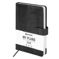 Ежедневник датированный 2026 А5 138x213 мм, BRAUBERG 