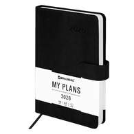 Ежедневник датированный 2026 А5 138x213 мм, BRAUBERG 