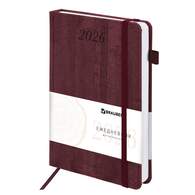 Ежедневник датированный 2026 А5 138x213 мм, BRAUBERG 