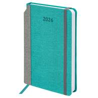 Ежедневник датированный 2026 А5 138x213 мм, BRAUBERG 