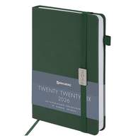 Ежедневник датированный 2026, А5, 138x213 мм, BRAUBERG 